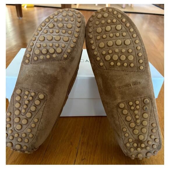 Veronica Beard Women’s Jia Leather Boater Loafers –Sz. 9.5 - Picture 4 of 9